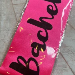 6 Bachelorette Sash in Hot pink